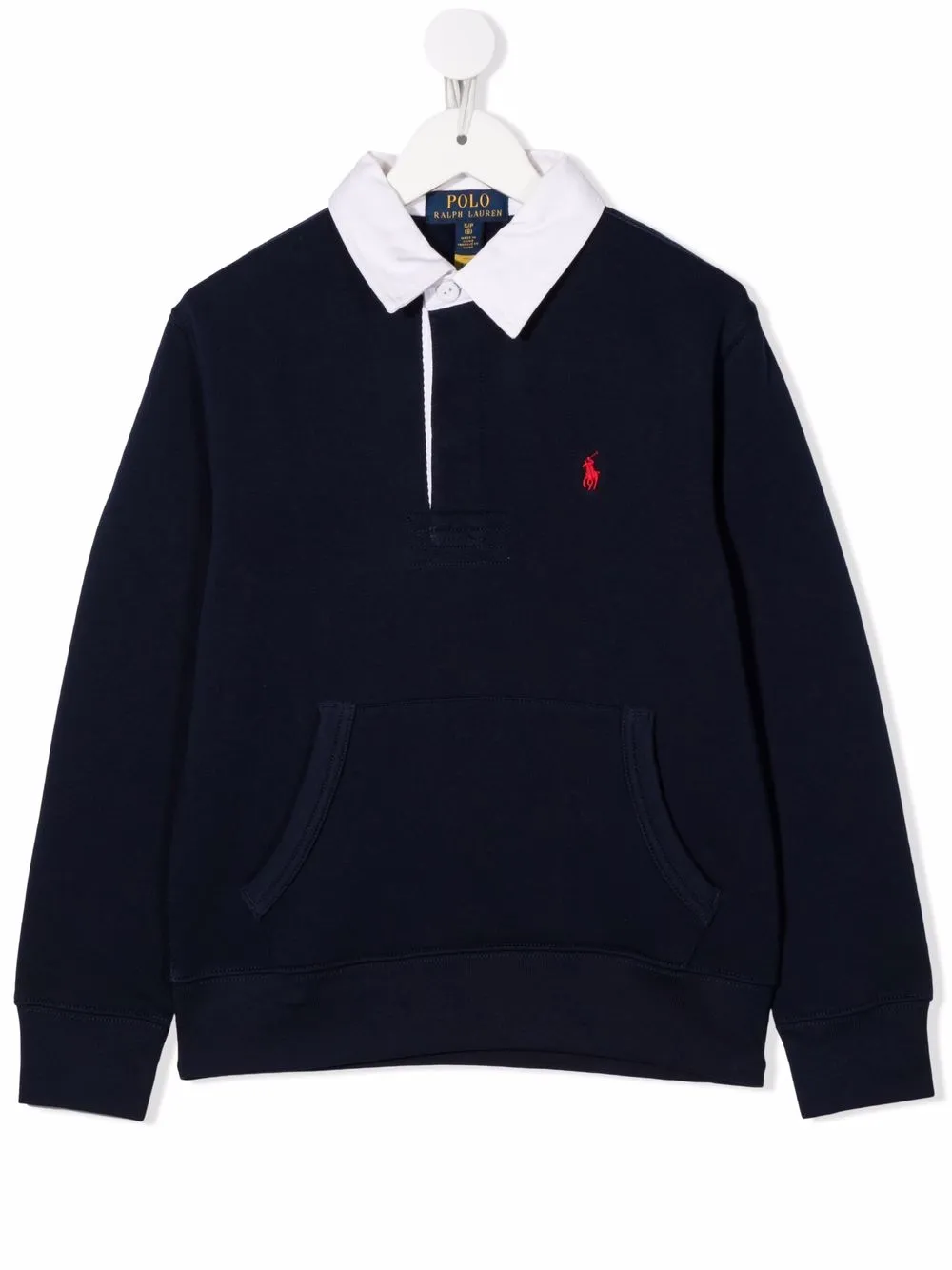 

Ralph Lauren Kids playera tipo polo con logo bordado - Azul