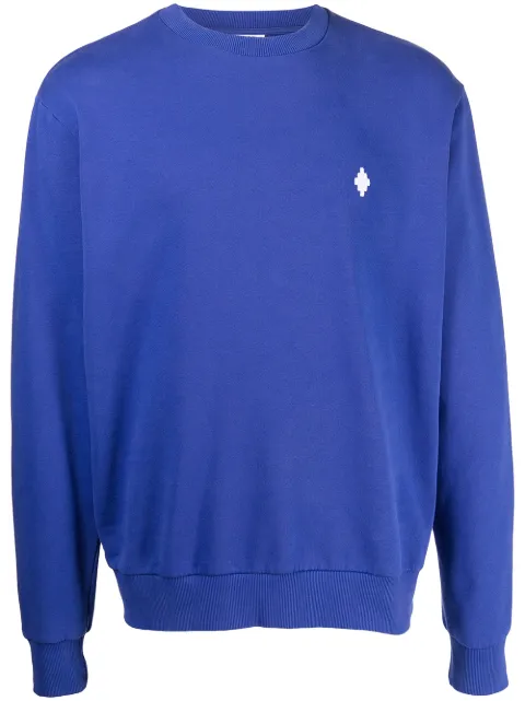 COUNTY OF MILAN logo-embroidered cotton sweatshirt