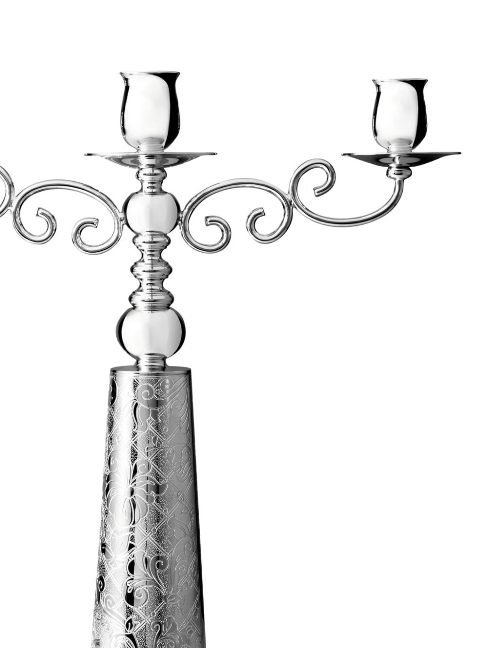 Christofle Jardin d'Eden candelabra (40cm) - Zilver