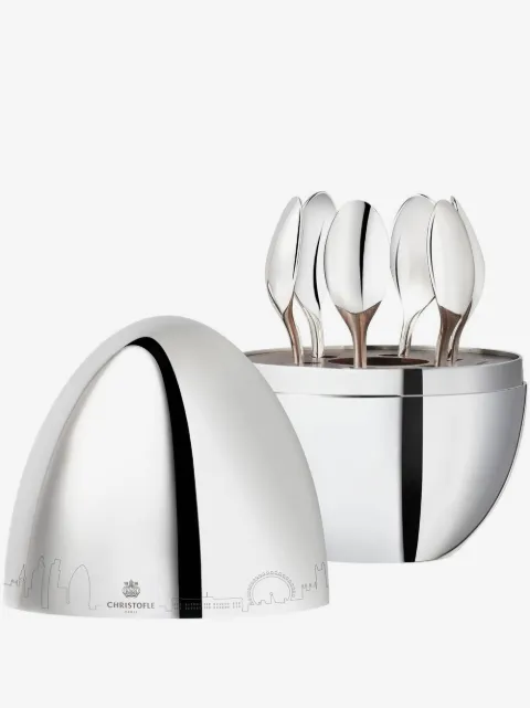 Christofle Mood Skyline London espresso spoon (set of six)