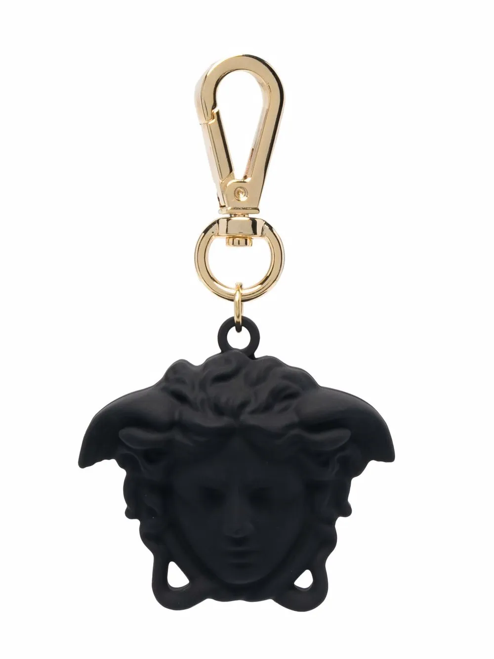 

Versace Kids Medusa pendant keyring - Black