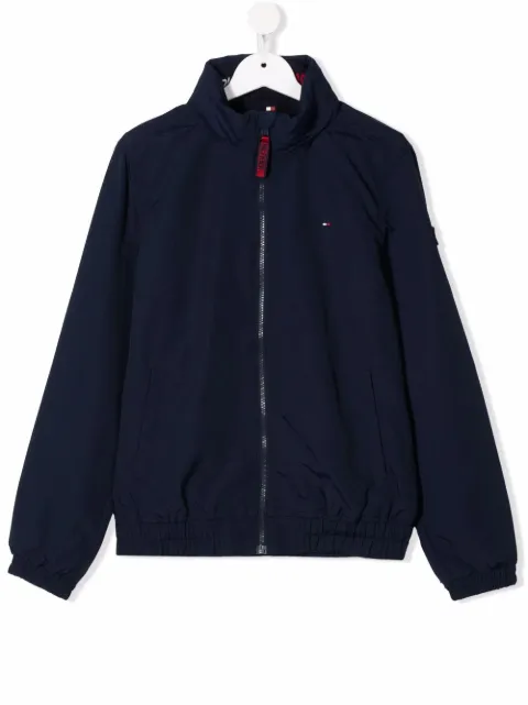Tommy Hilfiger Junior جاكيت بومبر بسحاب