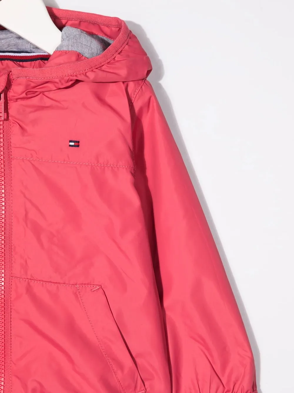  Tommy Hilfiger Junior Rear Logo-print Jacket - Pink 