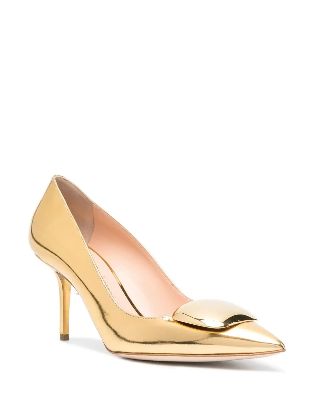 Rupert Sanderson Pumps met puntige neus - Geel