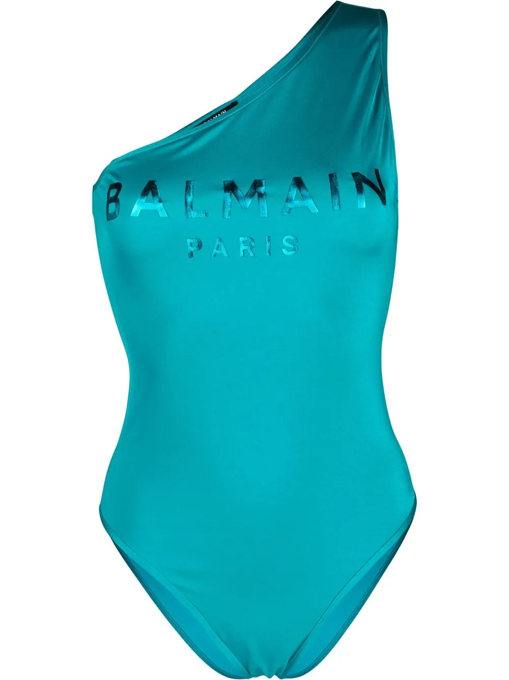 Balmain Asymmetrisch badpak Blauw