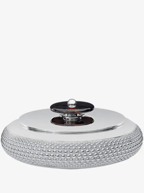 Christofle boîte ronde Perles