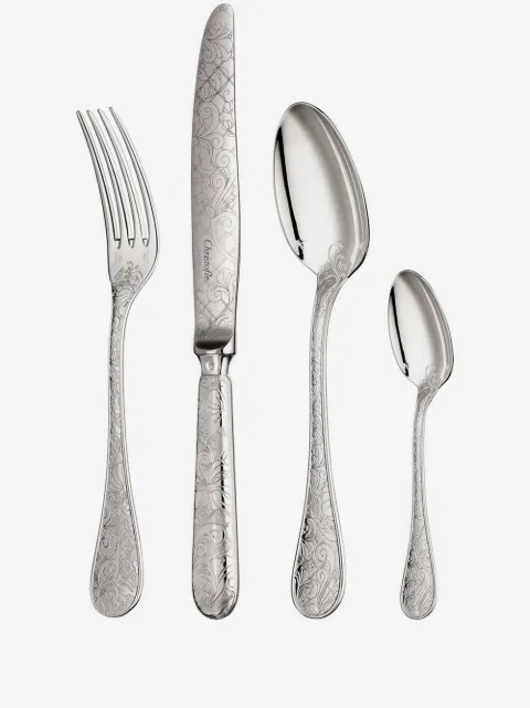 Christofle Jardin d'Eden 24-piece flatware set (six-person setting)