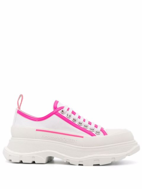 Alexander McQueen chunky stripe sneakers Women