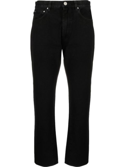 TOTEME twisted-seam straight-leg jeans