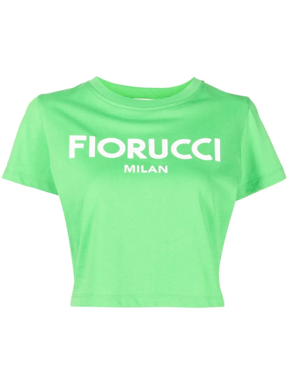 

Fiorucci playera manga corta con logo estampado - Verde