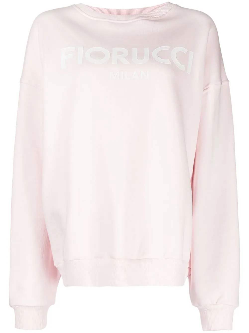 

Fiorucci sudadera con logo estampado - Rosado