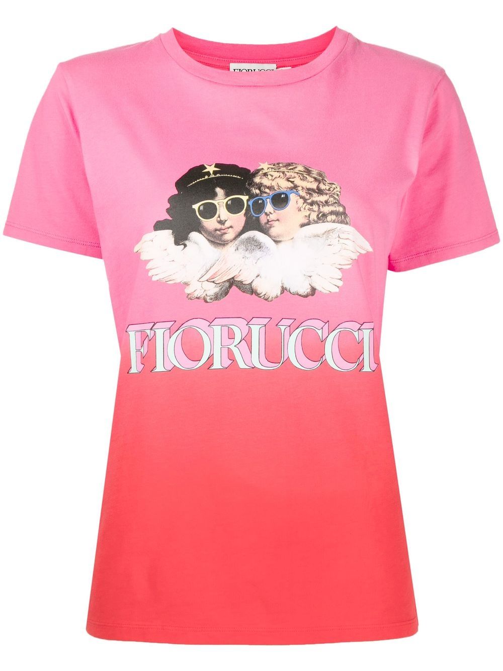 Fiorucci logo-print short-sleeved T-shirt - Farfetch