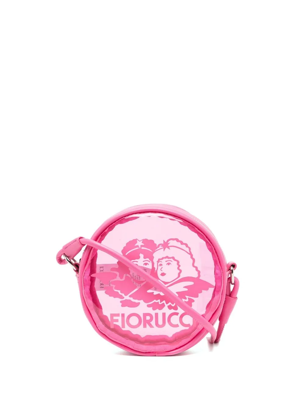 

Fiorucci bolsa pequeña con logo estampado - Rosado