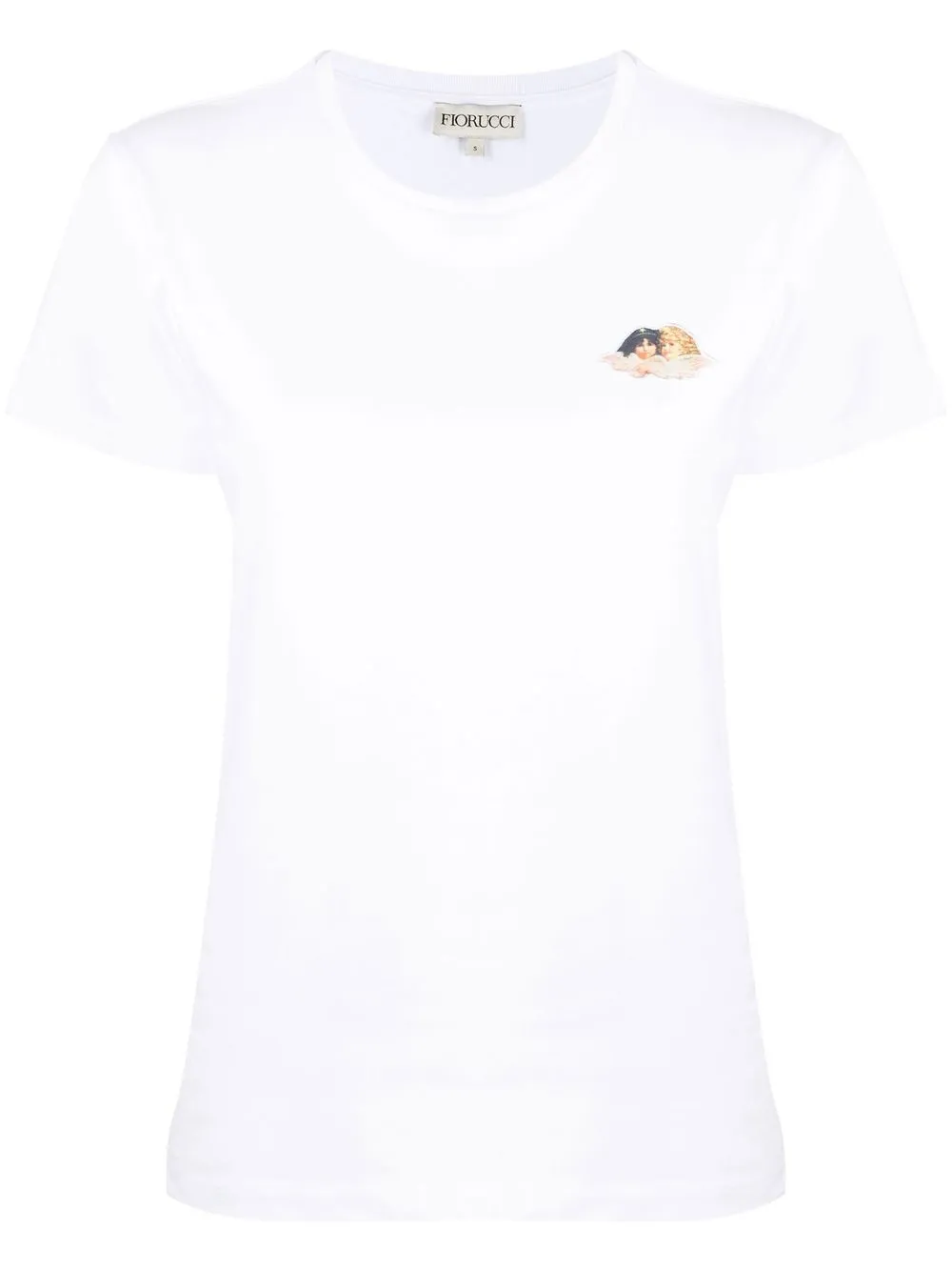 

Fiorucci playera con logo estampado - Blanco