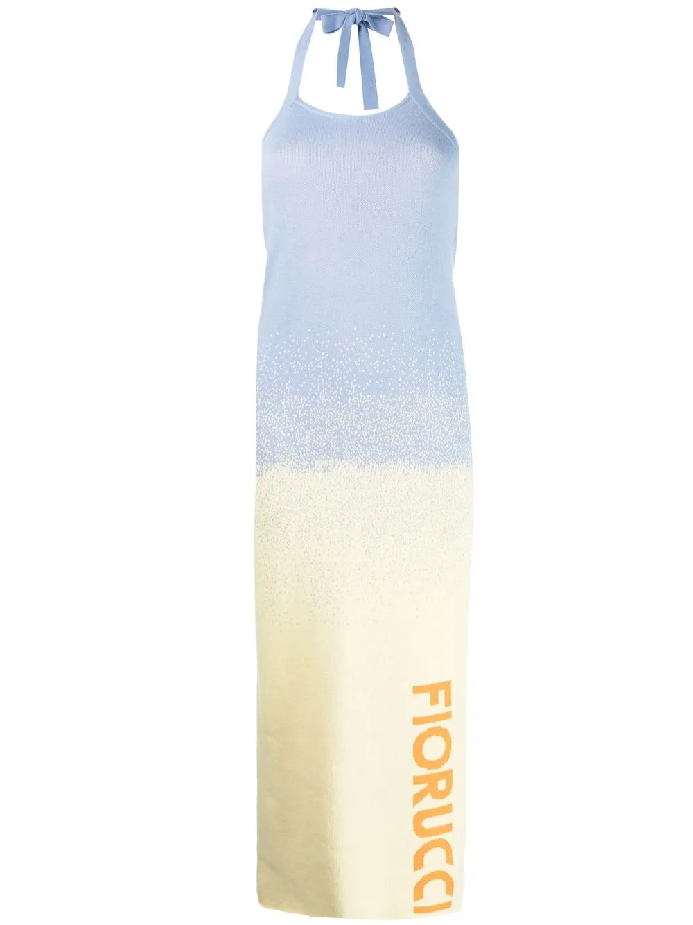 

Fiorucci chaleco tejido con cuello en U - Azul