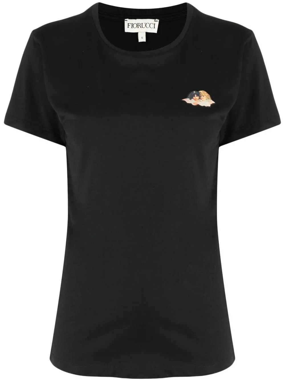 

Fiorucci graphic-print short-sleeved T-shirt - Black