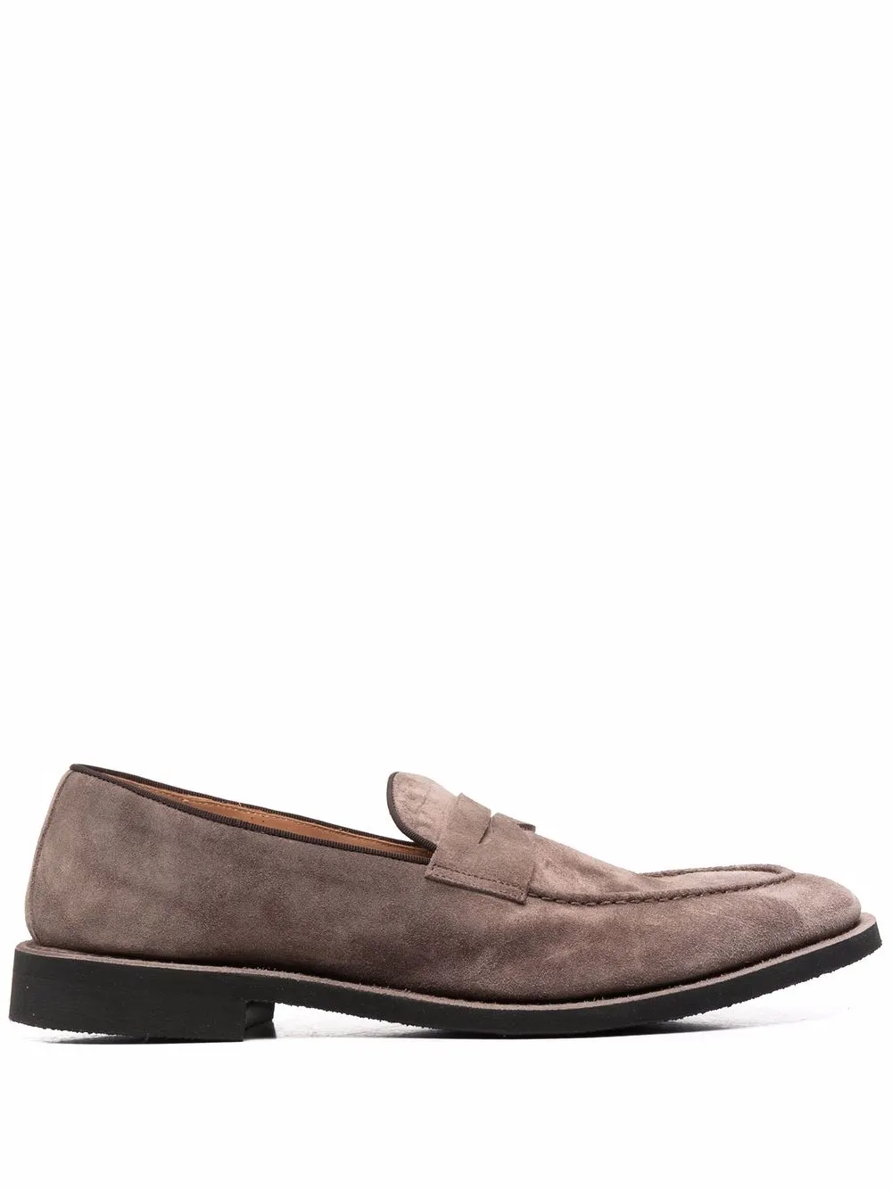 

Alberto Fasciani Xavier suede penny loafers - Grey