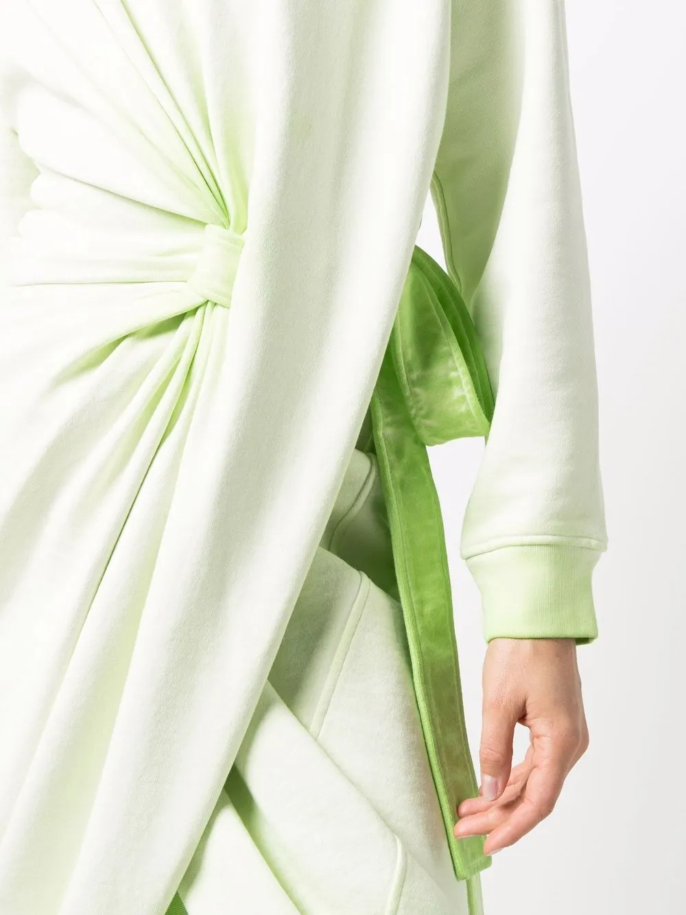 Y/Project cinchedwaist Sweatshirt Dress Farfetch