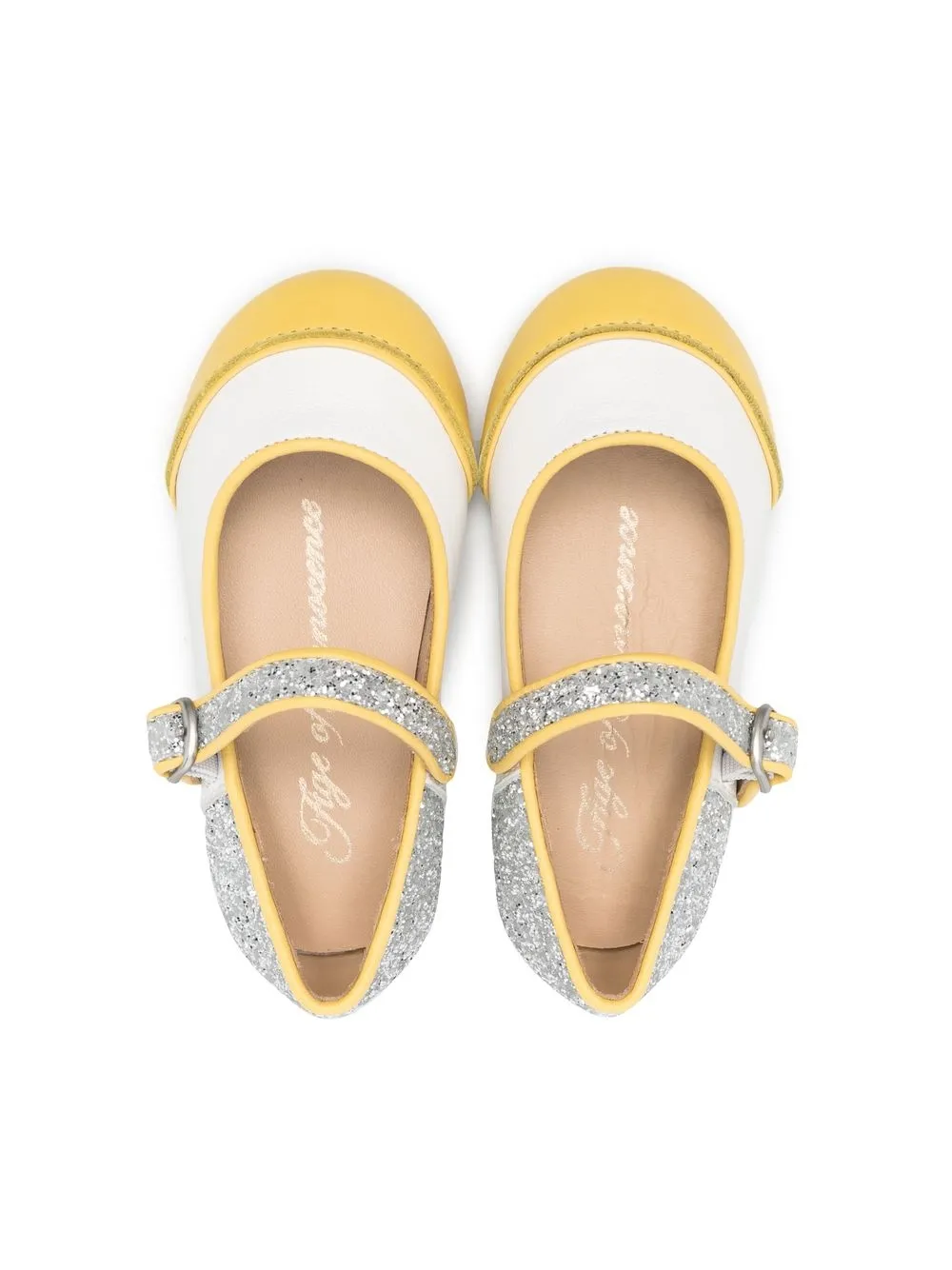  Age Of Innocence Ballerinas Mit Glitter Detail   Weiß 