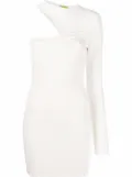 GAUGE81 one-shoulder fitted dress - White