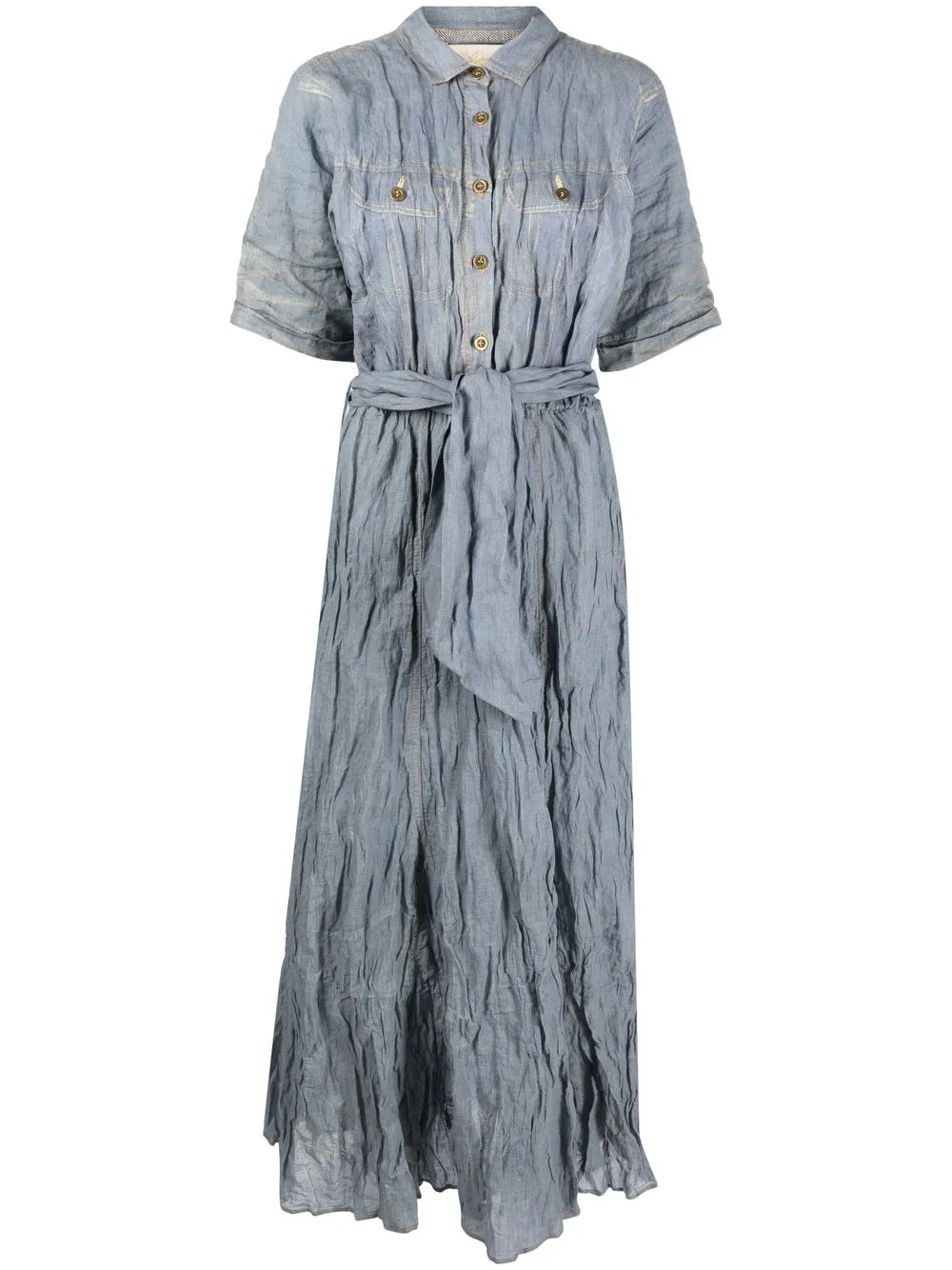 

Mes Demoiselles Ralifornia denim shirt dress - Blue