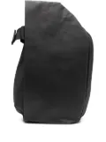 Côte&Ciel zip-up asymmetric backpack - Black