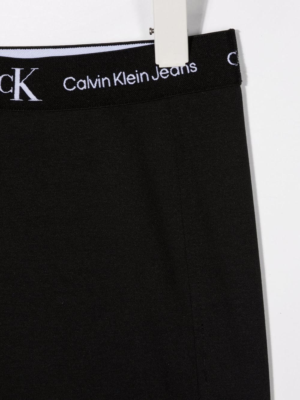 Calvin Klein Kids logo-waistband Skirt | Black | FARFETCH