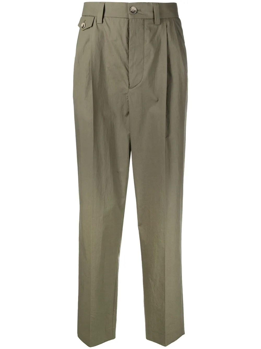 

Nanushka straight-leg tailored trousers - Green