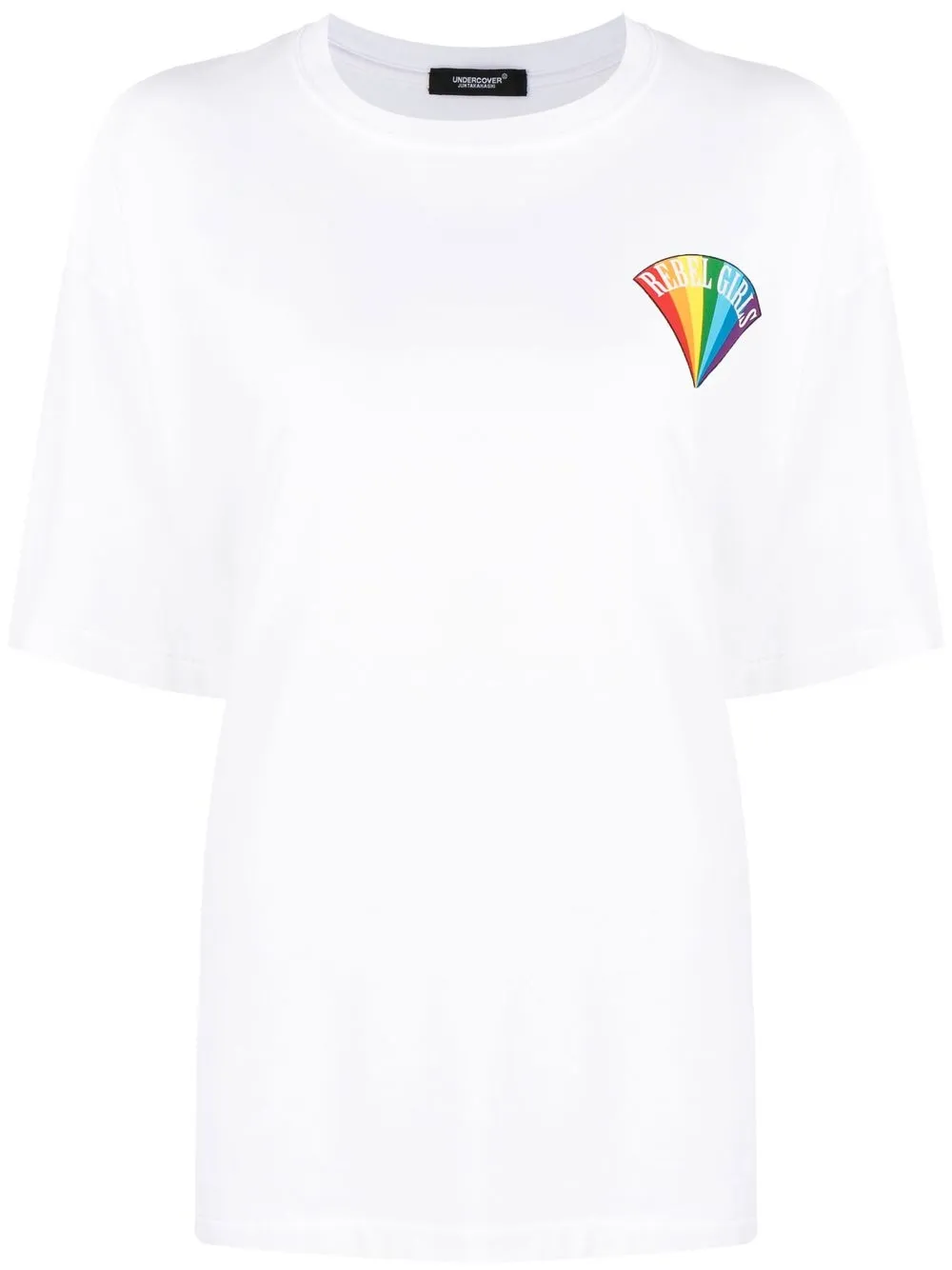 

Undercover playera con estampado Rainbow - Blanco