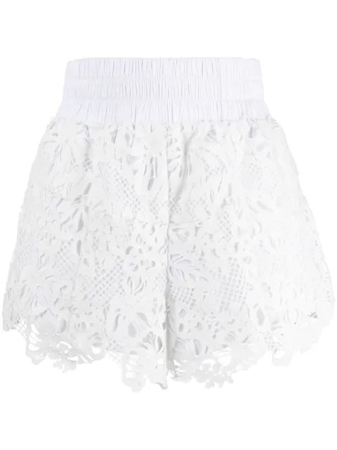 Max & Moi shorts con detalle de encaje