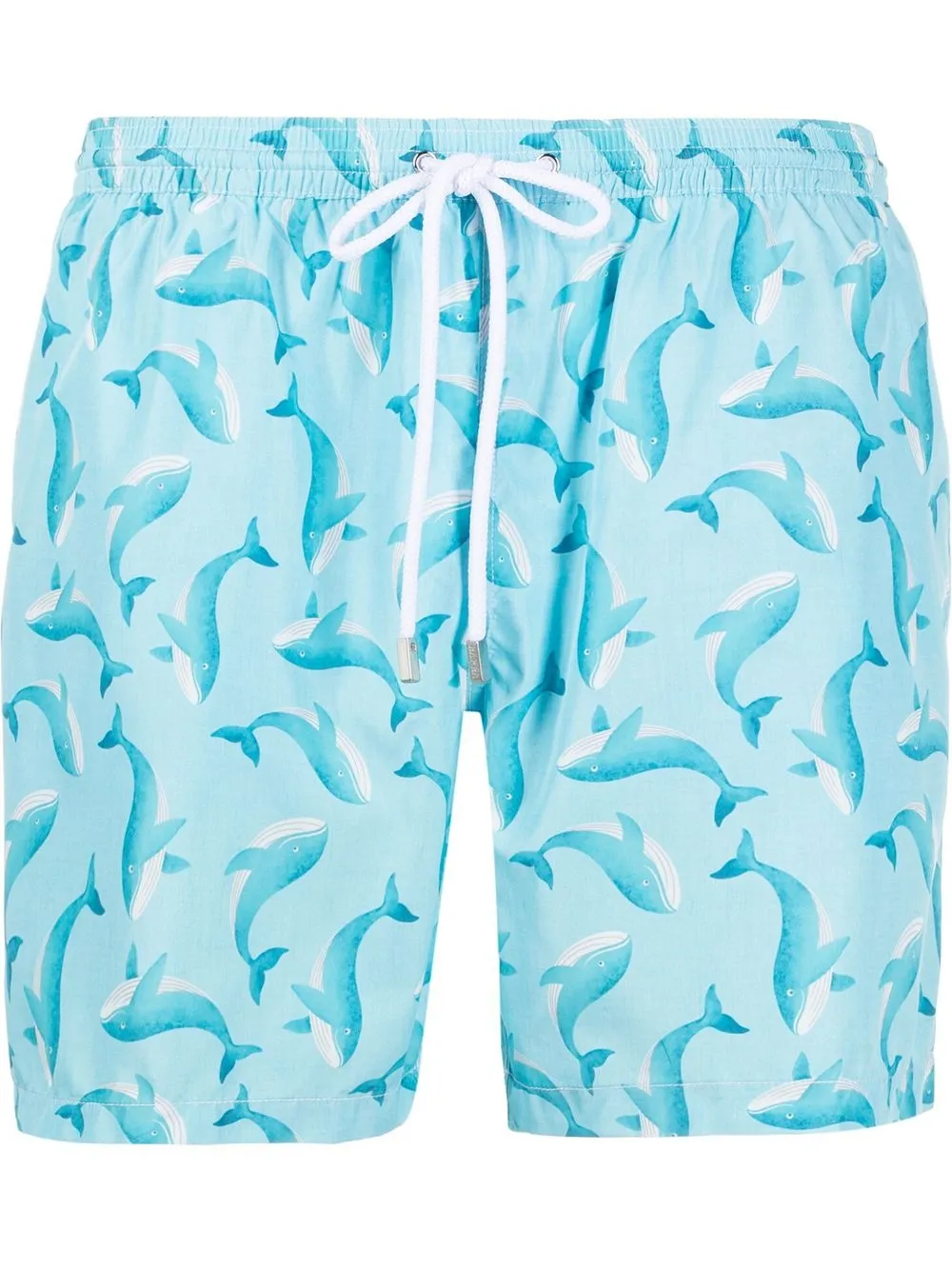 

Barba whale print shorts - Blue