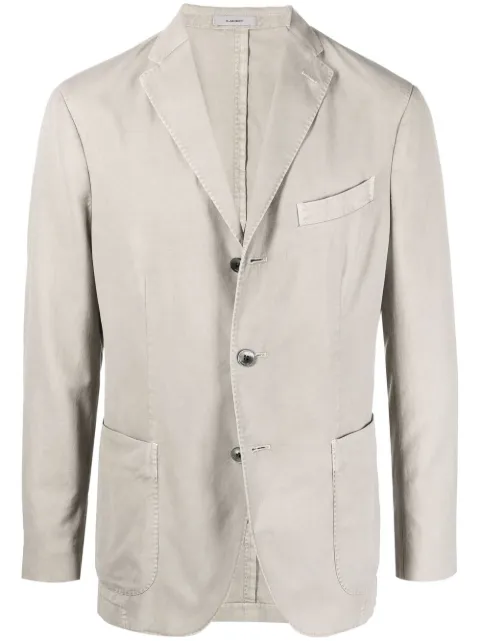 Boglioli fitted single-breasted blazer