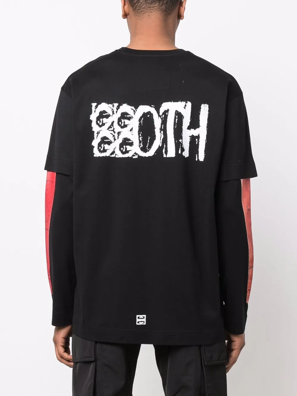 Givenchy x Josh Smith T-shirt met print Zwart