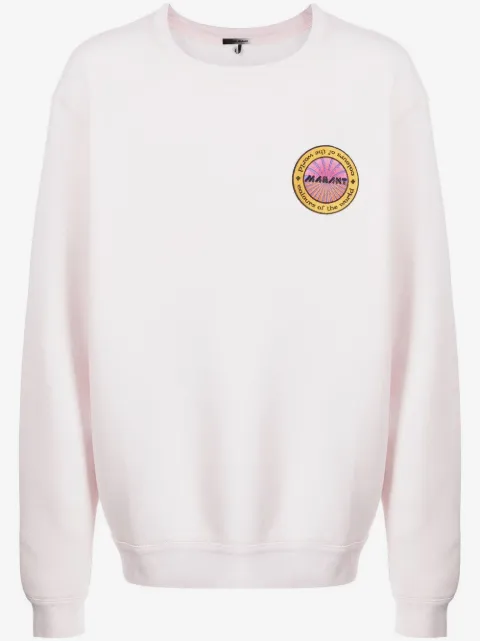 MARANT logo-patch sweatshirt