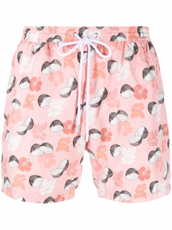 Pink flamingo best sale swim shorts