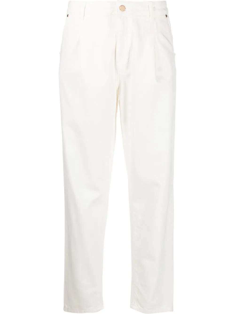 

Essentiel Antwerp jeans con tiro alto - Blanco