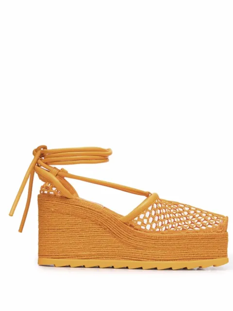bottega veneta stretch mesh sandals
