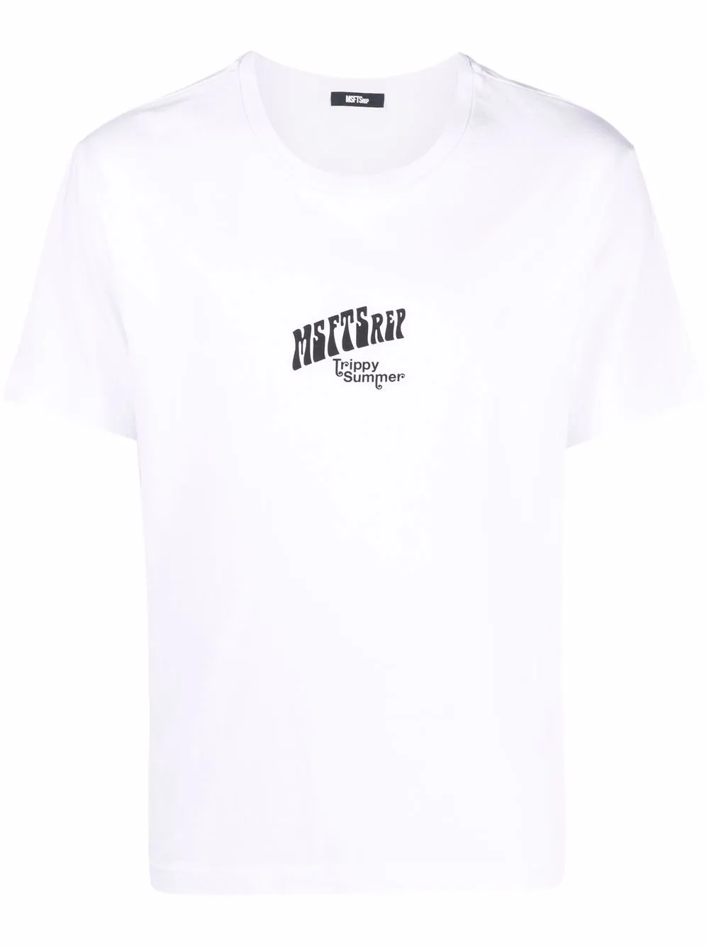 

MSFTSrep playera Trippy Summer con logo - Blanco