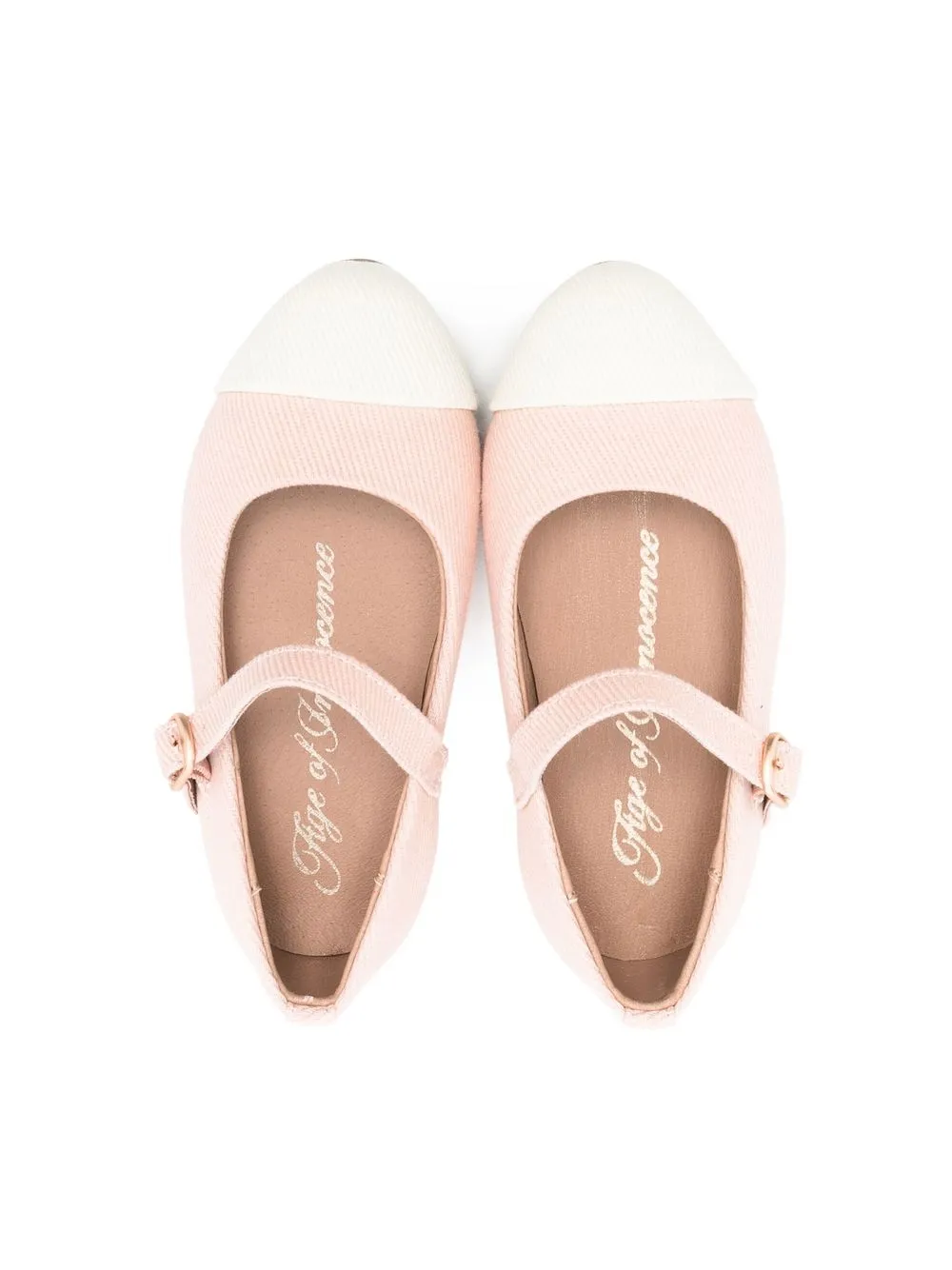  Age Of Innocence Ballerinas Mit Kontrastkappe   Rosa 