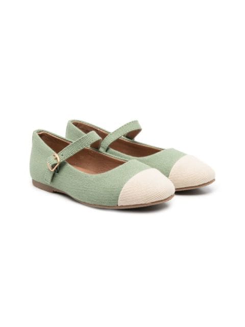 Bebe buckle-fastening ballerinas