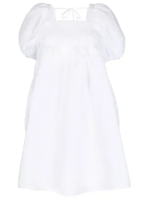 Cecilie Bahnsen Primrose Tiered Shirtdress - Farfetch