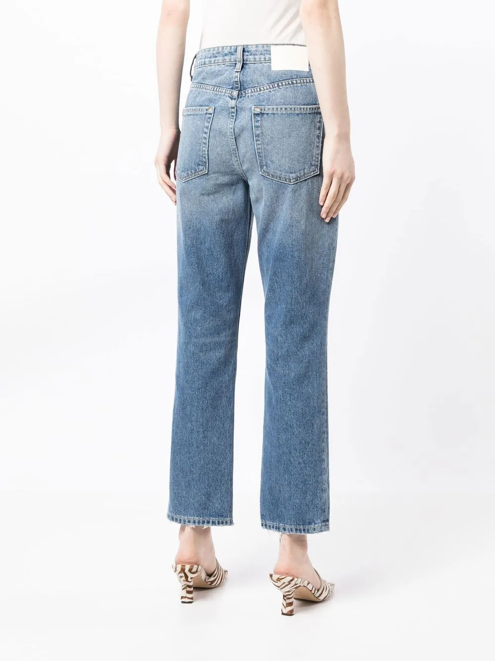 Grlfrnd Karolina high-rise straight jeans Smart Closet