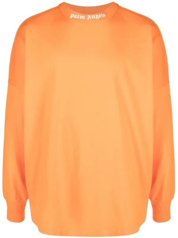 Palm Angels Mock Neck Logo T-shirt 