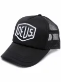 Deus Ex Machina logo-patch trucker cap - Black