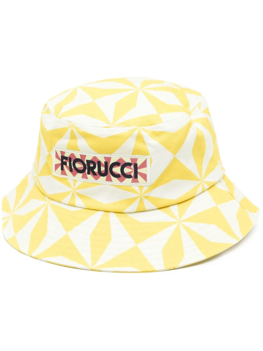 

Fiorucci gorro de pescador con efecto lavado - Amarillo