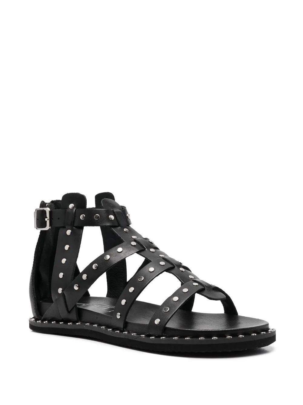 Cult Gladiator sandalen met studs - Zwart