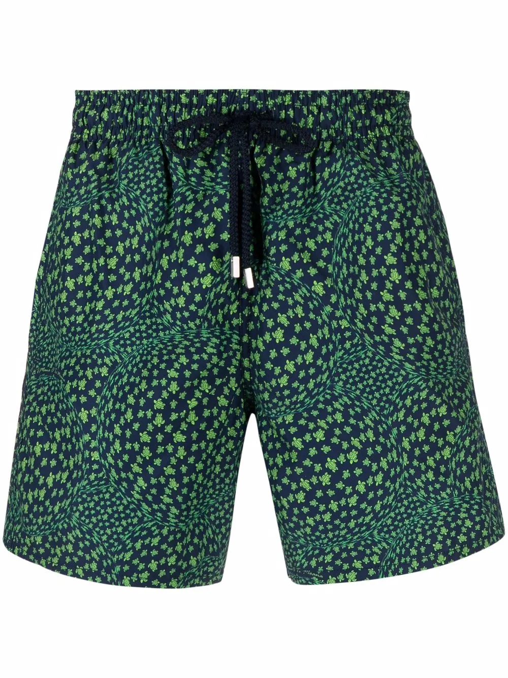 

Vilebrequin turtle-motif drawstring-waist swim shorts - Blue