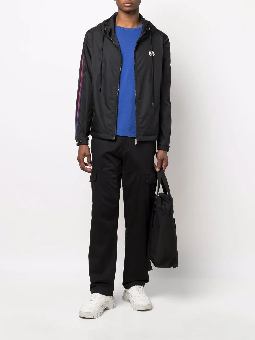 Moncler Jack met capuchon - 999 BLACK