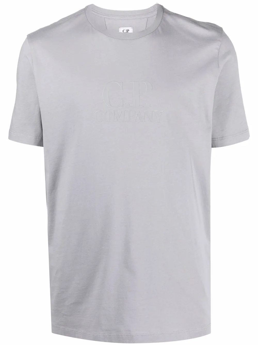 

C.P. Company playera con cuello redondo - Gris
