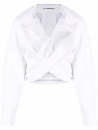 Alexander Wang cross-front Cropped 